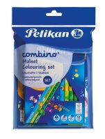 Pelikan Ausmal- Set Combino, Block + 12 Buntstifte