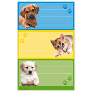 Herlitz Buchetiketten Motiv 6 FSC 3 Bogen à 3 Stück selbstklebend