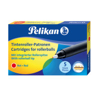 Pelikan Tintenroller-Patronen KM/5 rot