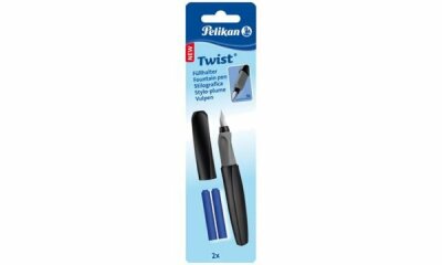 Pelikan Füllhalter Twist P457 M Schwarz + 2TP/B Blister