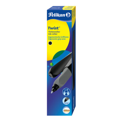 Pelikan Roller Twist schwarz R457 in Faltschachtel