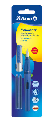 Pelikan Schulfüller Pelikano P480 M blau +2GTP/B Blister