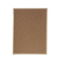 Herlitz Pinnwand Kork 60x80cm mit Holzrahmen...