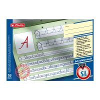 Herlitz Schreiblernheft A4 16 Blatt Lineatur SL FSC