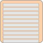 HLZ Schulheft A5 16 Bl Lineatur 1 liniert 1. Schuljahr