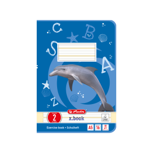 HLZ Schulheft A5 16 Bl Lineatur 2 liniert 2. Schuljahr