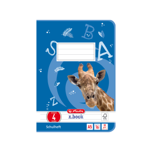 HLZ Schulheft A5 16 Bl Lineatur 4 liniert 4. Schuljahr