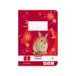 HLZ Schulheft A5 16 Bl Lineatur 5 kariert 5 x 5 mm