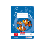 HLZ Schulheft A5 16 Bl Lineatur 9 liniert