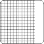 HLZ Schulheft A5 16 Bl Lineatur 10 kariert 5 x 5 mm