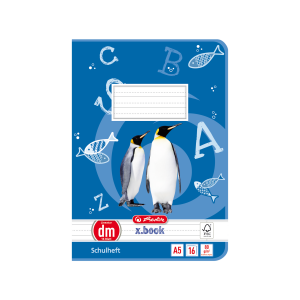 HLZ Schulheft A5 16 Bl Lineatur DM liniert