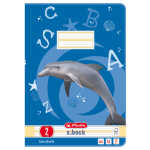 HLZ Schulheft A4 16 Bl Lineatur 2 liniert 2. Schuljahr