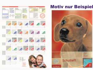 HLZ Schulheft A4 16 Bl Lineatur 20 blanko