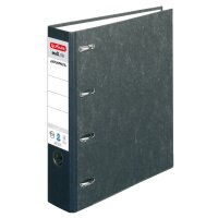 Herlitz Doppelordner maX.file nature A4 sw 7cm 2xA5quer...