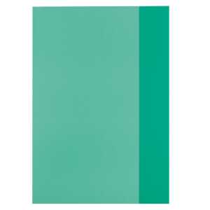 HLZ Heftumschlag A4 transparent grün