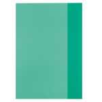 HLZ Heftumschlag A4 transparent grün