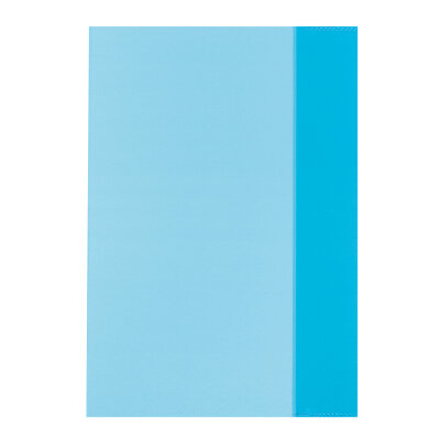 Herlitz Hefthülle A5 transparent blau