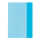 HLZ Heftumschlag A5 transparent blau
