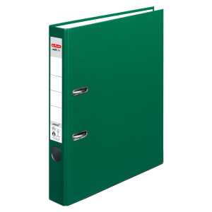 Herlitz Ordner maX.file protect A4 5cm gn PP-FolienbezugWechselfenster