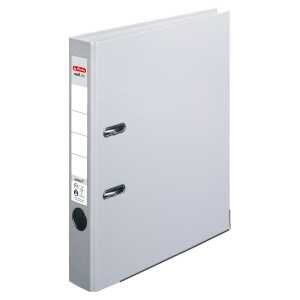 Herlitz Ordner maX.file protect A4 5cm gr PP-FolienbezugWechselfenster