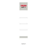 Herlitz Rückenschild 36x190mm sk ws 10St Papier im...