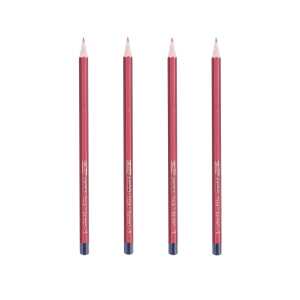 Herlitz Bleistifte Scolair B 4 Stück FSC Mine bruchsicher 4er Blister