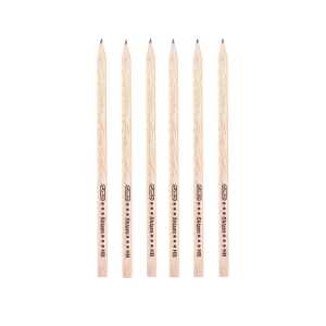 Herlitz Bleistifte Holz natur HB FSC Mine bruchsicher 12er Blister