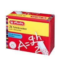 Herlitz Tafelkreide weiß 36 Stück in...