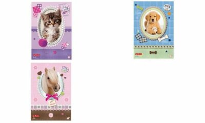 Herlitz Malblock A4 Pretty Pets FSC 75 Blatt 3 Motive sortiert