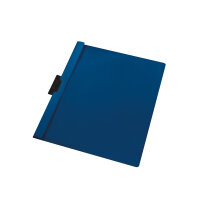 Herlitz Klemmhefter A4 Kunststoff bl 30 Bla Vorderdeckel...