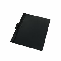 Herlitz Klemmhefter A4 Kunststoff sw 60 Bla Vorderdeckel...