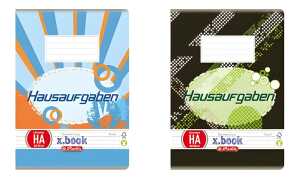 Schulheft, A6, Sonderlineatur, 53, 48 Blatt, farbig