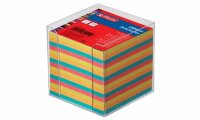 Herlitz Zettelkasten tr. 9x9cm 700Bl weiß mit...