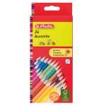 Farbstift, 2,5mm, 24 unterschiedliche Farben