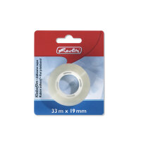 Herlitz Klebefilm 33mx19mm transparent 1 Stück auf...