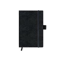 Herlitz Notizbuch Classic A6 96 Blatt linie schwarz mit...