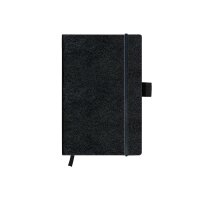 Herlitz Notizbuch Classic A6 96Bl.blanko schwarz...