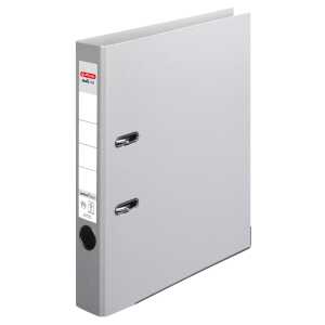 Ordner maX.file protect+ A4 5cm gr Voll-PP-Folienbezug Wechselfenster