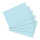 Karteikarte A6 100Stück blanko blau