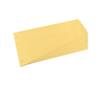 Herlitz Trennstreifen Trapez 12,0x23,0cm ge 100St...