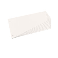 Herlitz Trennstreifen Trapez 12,0x23,0cm ws 100St...