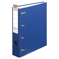 Herlitz Doppelordner maX.file protect A4 bl 7cm 2xA5quer Ablage Wechselfenster