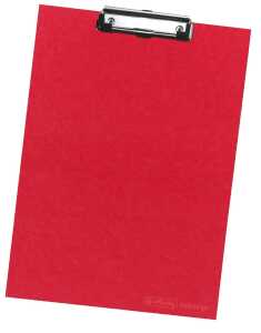 Klemmbrett A4 rot 4008110313986