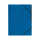 Ordnungsmappe A4 Quality 1-7 blau, Quality-Karton, 355 g/qm