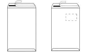 Versandtasche C4 90g hk. mF ws 10St mit Innendruck in Folienpackung