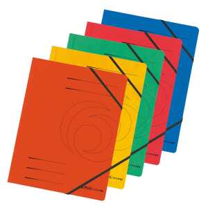 HLZ Gummizugmappe Eckspanner A4 5er Pack