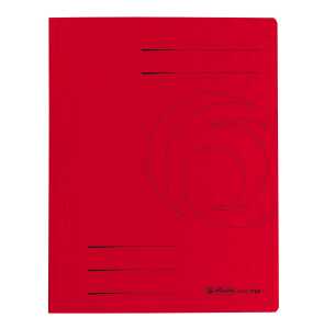HLZ Schnellhefter Karton A4 rot