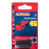 Herlitz Farbrolle für Preisauszeichner 2-zeilig...