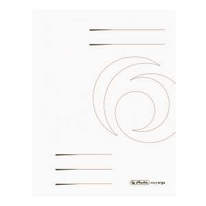 HLZ Schnellhefter Karton A4 weiß