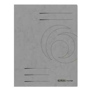 HLZ Schnellhefter Karton A4 grau